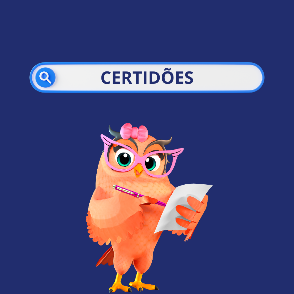 Certidões on-line.
